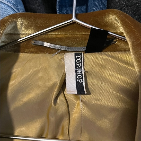 TopShop Velvet Blazer - Picture 3 of 6